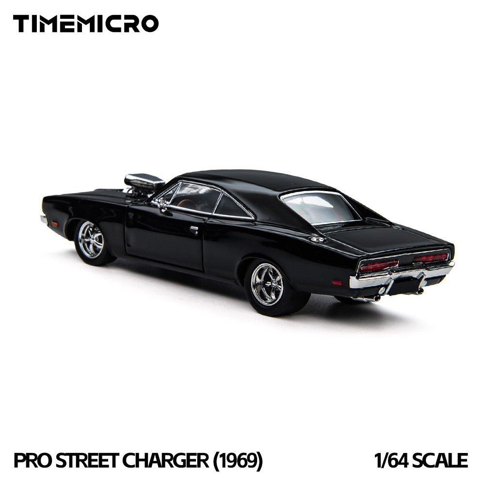 TimeMicro × PSC DESIGN - Pre-Order - 1969 Pro Street Charger, black - TM649001