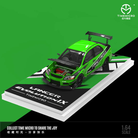 Time Micro - Pre-Order - Mitsubishi Lancer Evolution 9 - magic green - TM800206