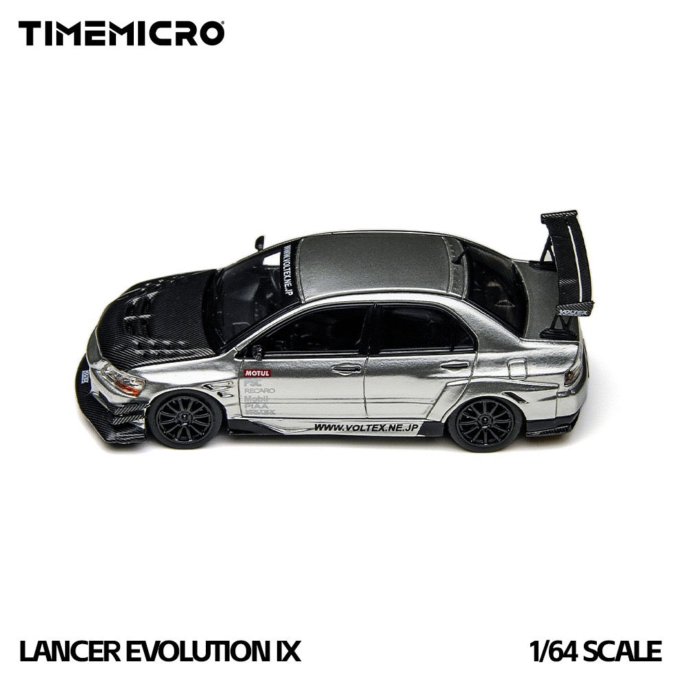 TimeMicro - Pre-Order - Mitsubishi Lancer Evolution IV, silver - TM800213