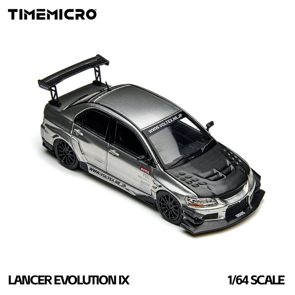 TimeMicro - Pre-Order - Mitsubishi Lancer Evolution IV, silver - TM800213