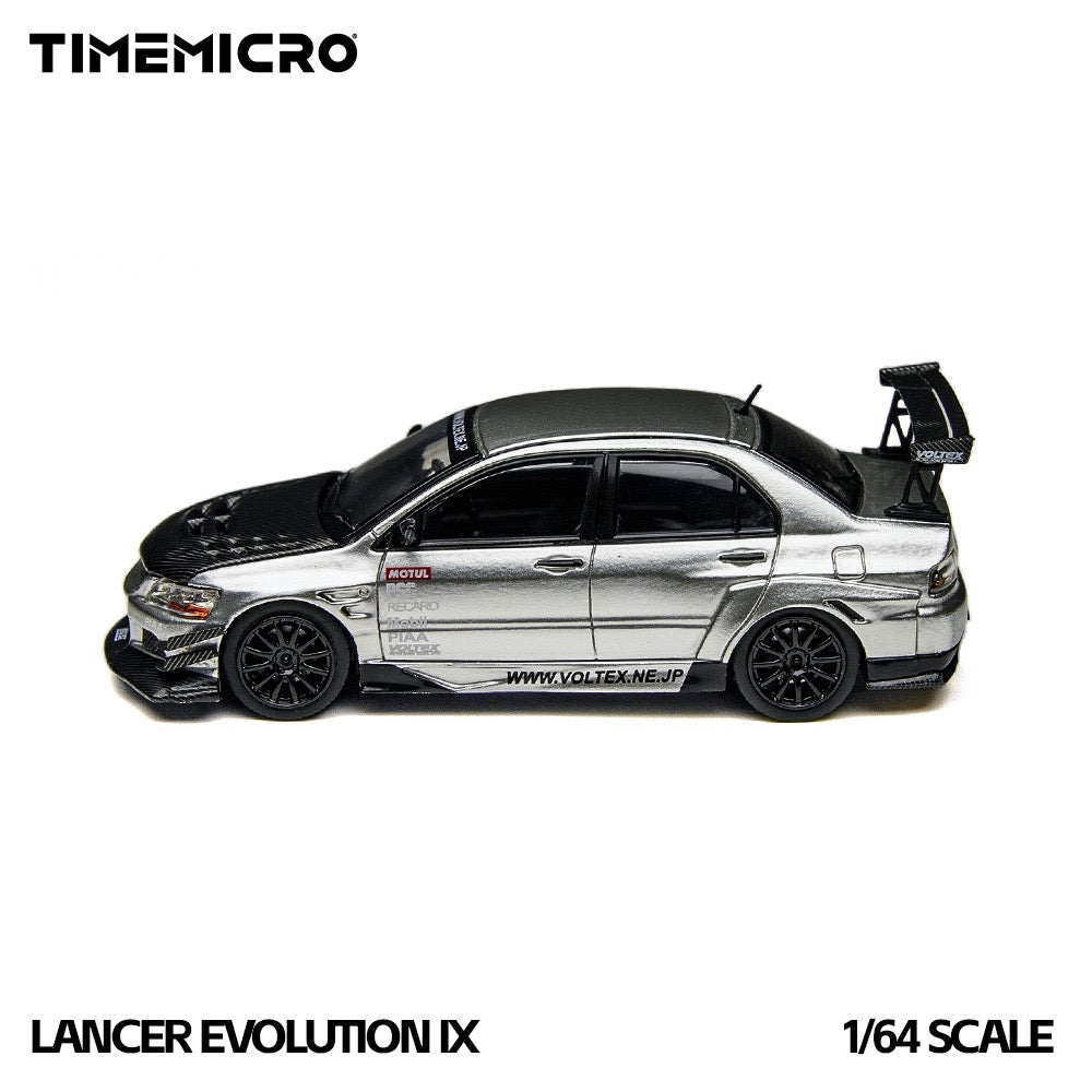 TimeMicro - Pre-Order - Mitsubishi Lancer Evolution IV, silver - TM800213