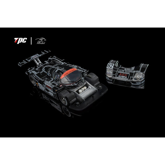 TPC x YS Model - Pre-Order - Sauber C9 black - TPC64-C9-BLK62