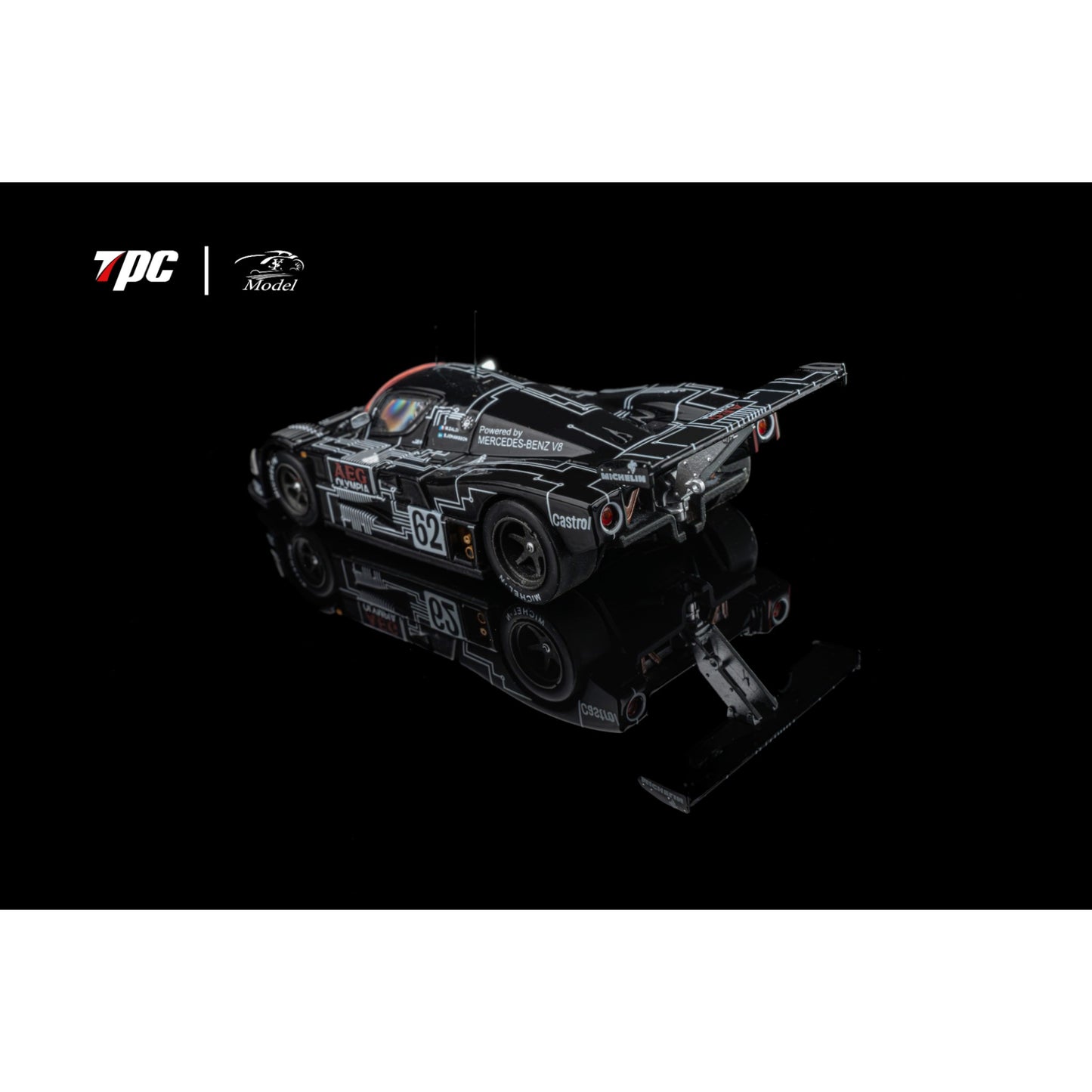 TPC x YS Model - Pre-Order - Sauber C9 black - TPC64-C9-BLK62