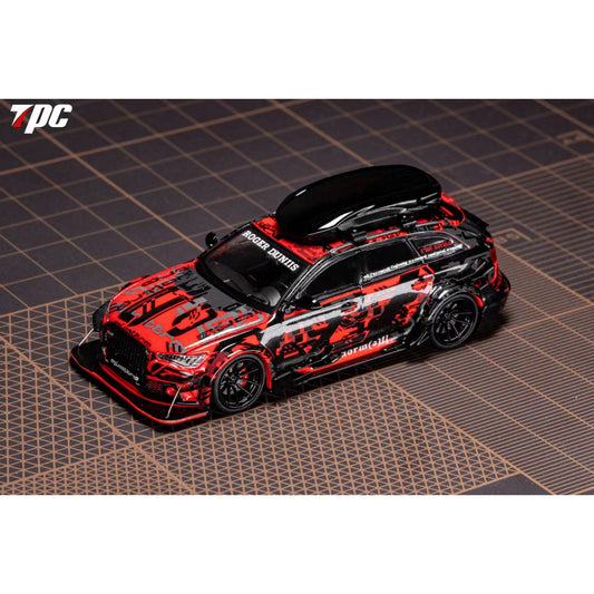 TPC Model - Audi RS6 Camouflage red - TPC64-RS6-CAMR