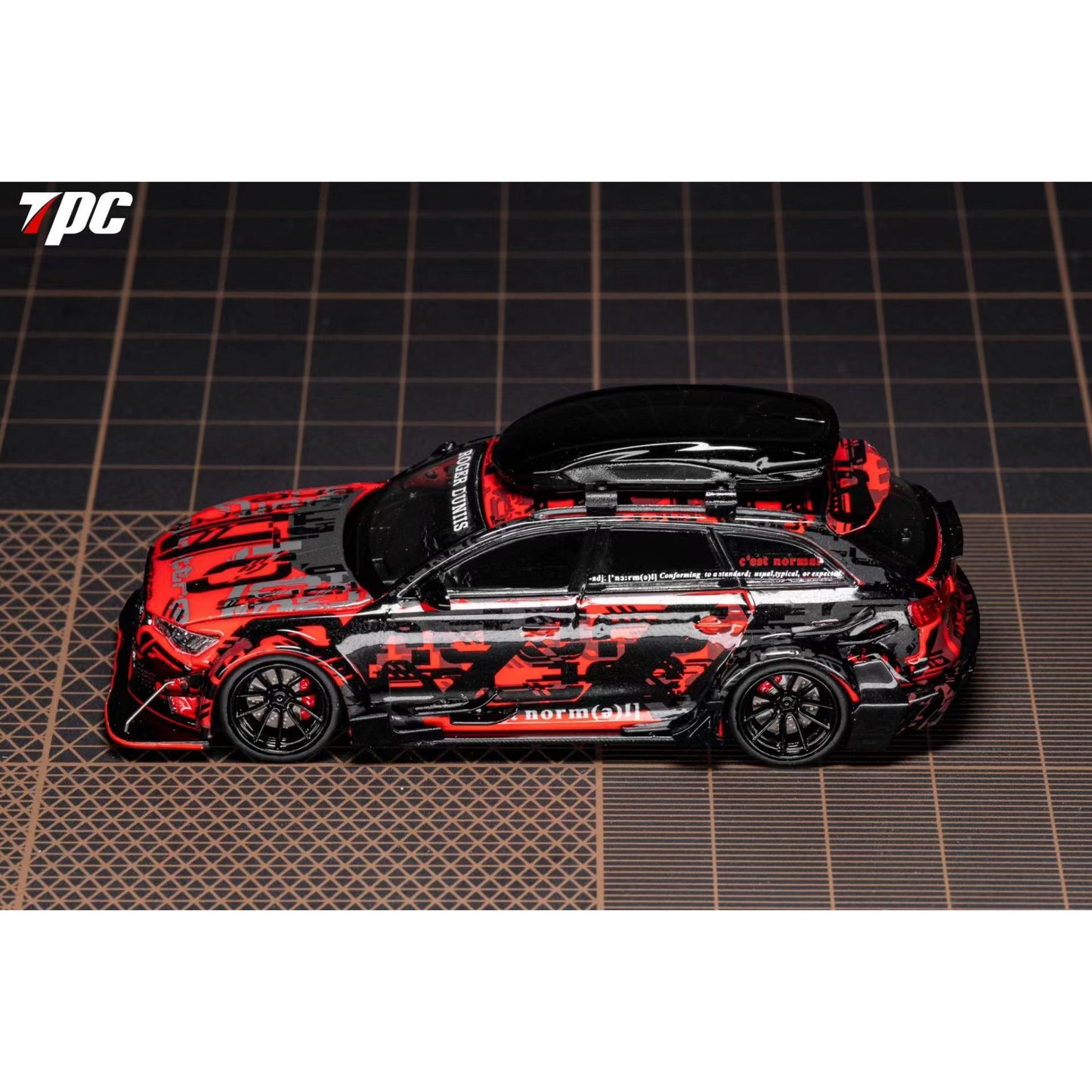 TPC Model - Audi RS6 Camouflage red - TPC64-RS6-CAMR