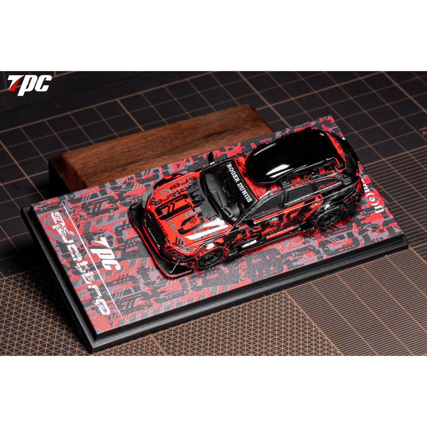 TPC Model - Audi RS6 Camouflage red - TPC64-RS6-CAMR