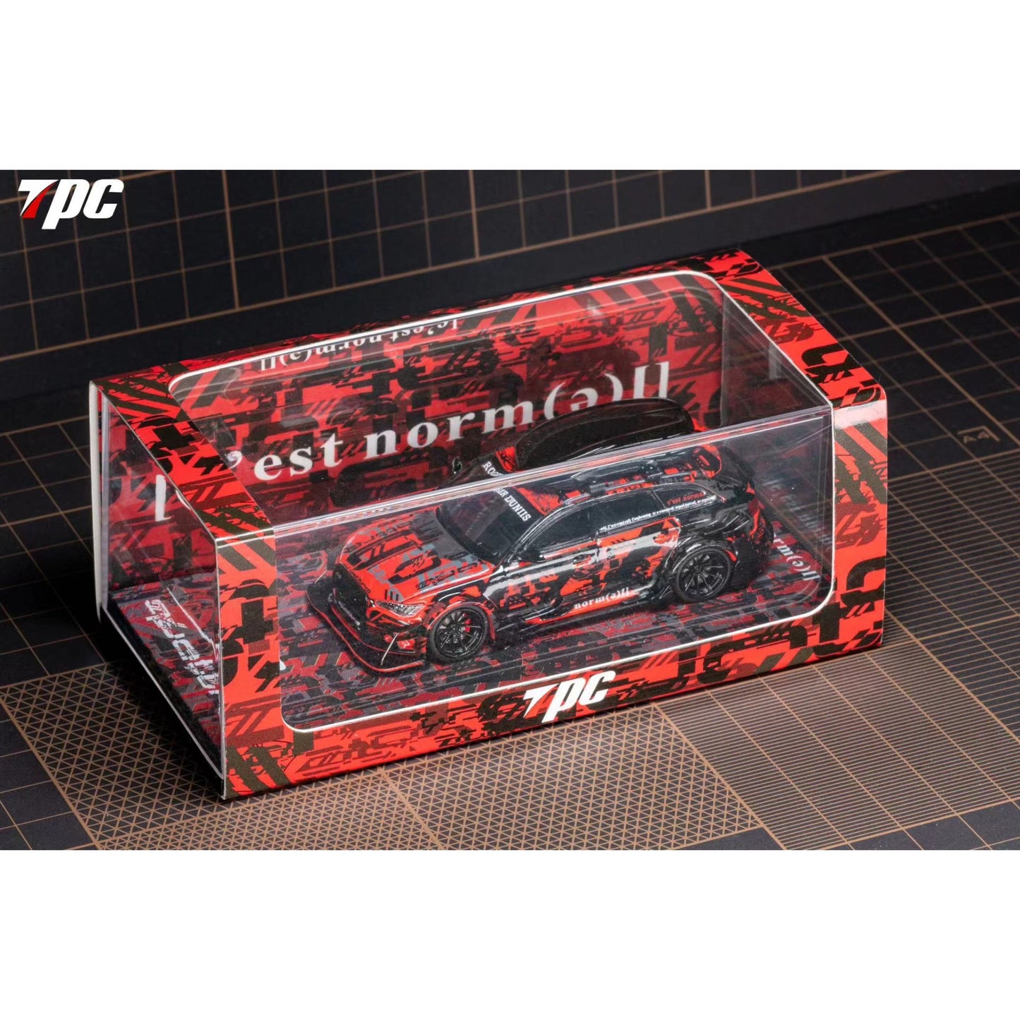 TPC Model - Audi RS6 Camouflage red - TPC64-RS6-CAMR