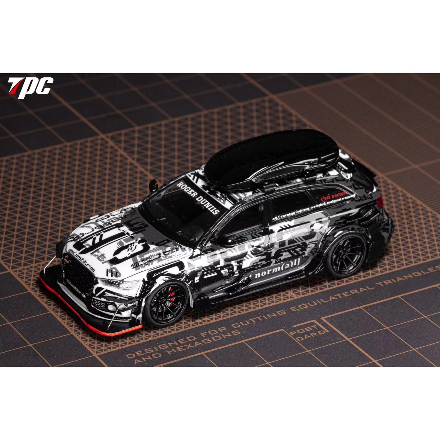 TPC Model - Audi RS6 Camouflage white - TPC64-RS6-CAMW