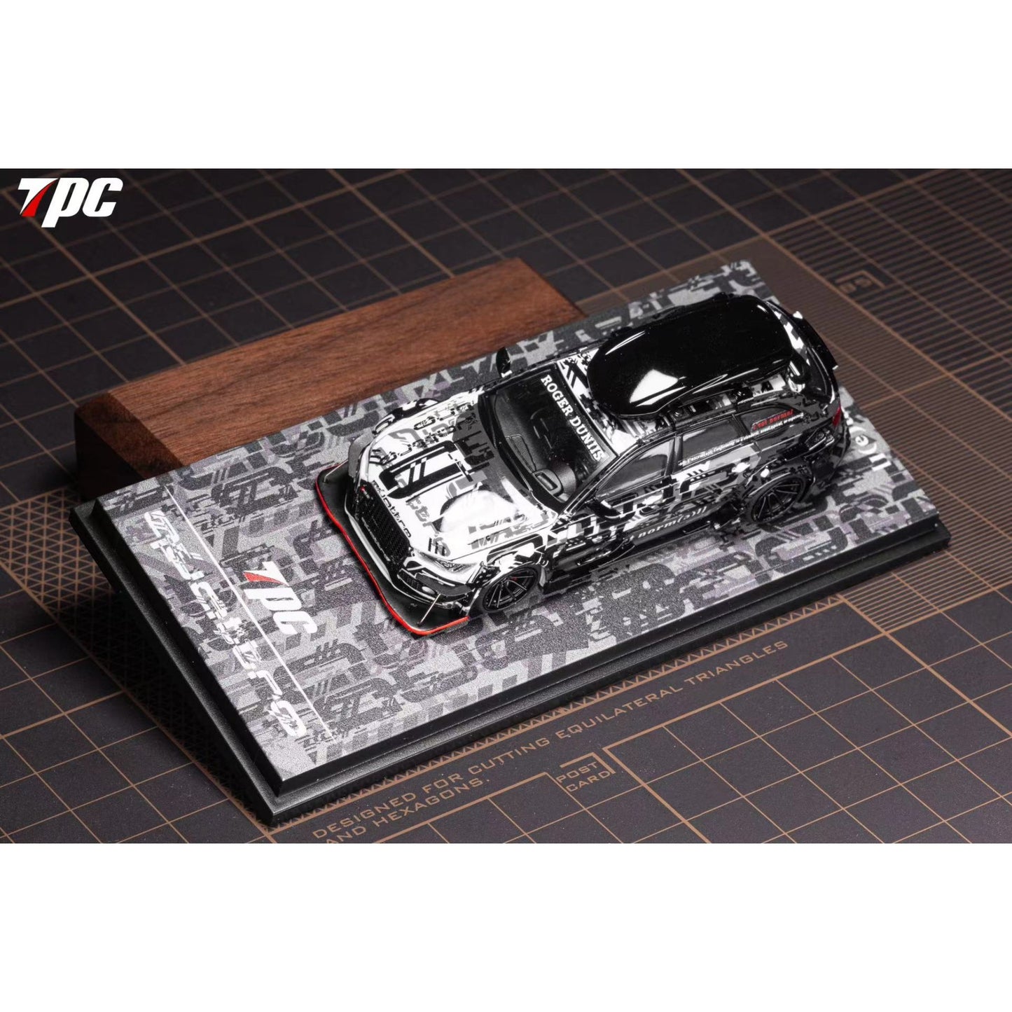 TPC Model - Audi RS6 Camouflage white - TPC64-RS6-CAMW