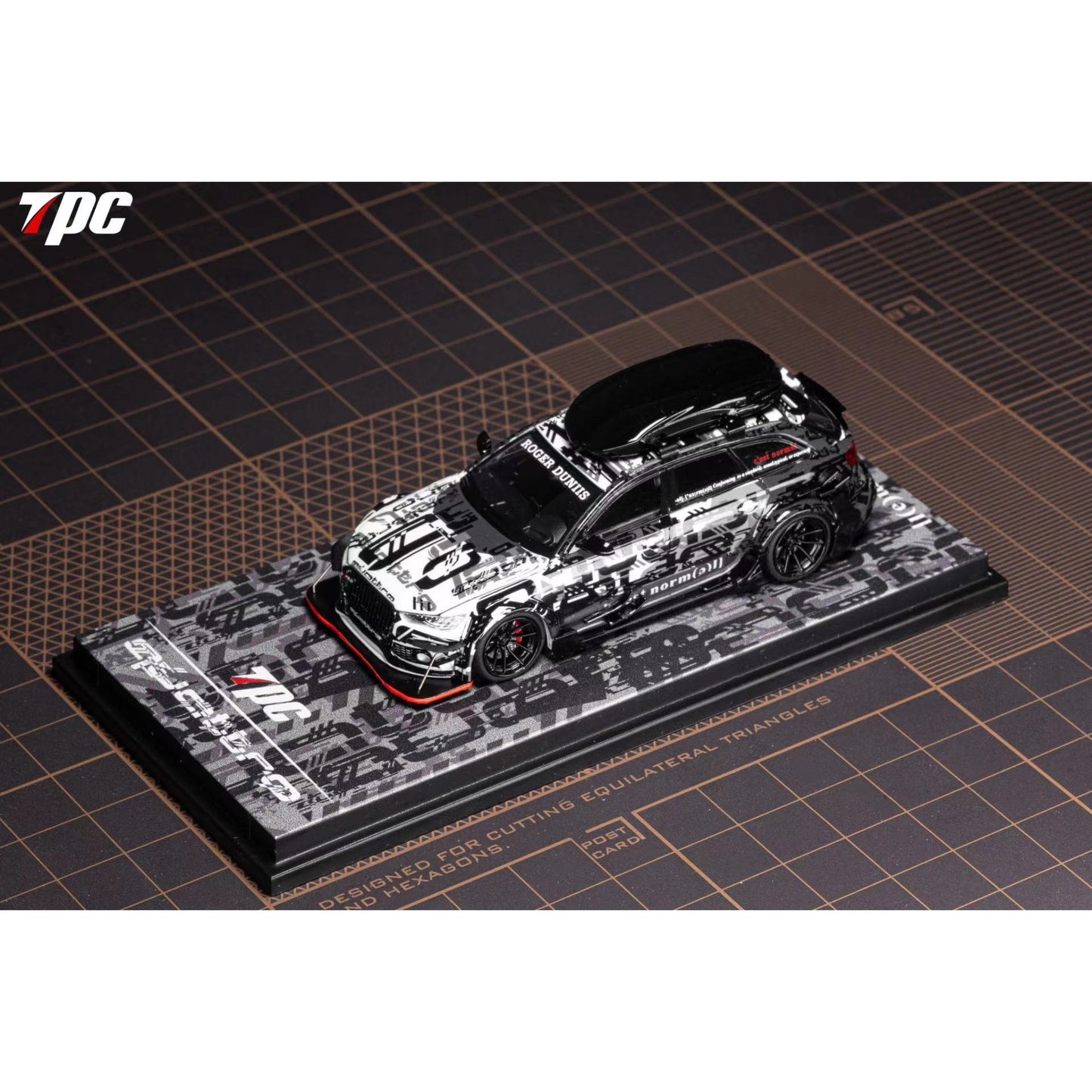 TPC Model - Audi RS6 Camouflage white - TPC64-RS6-CAMW