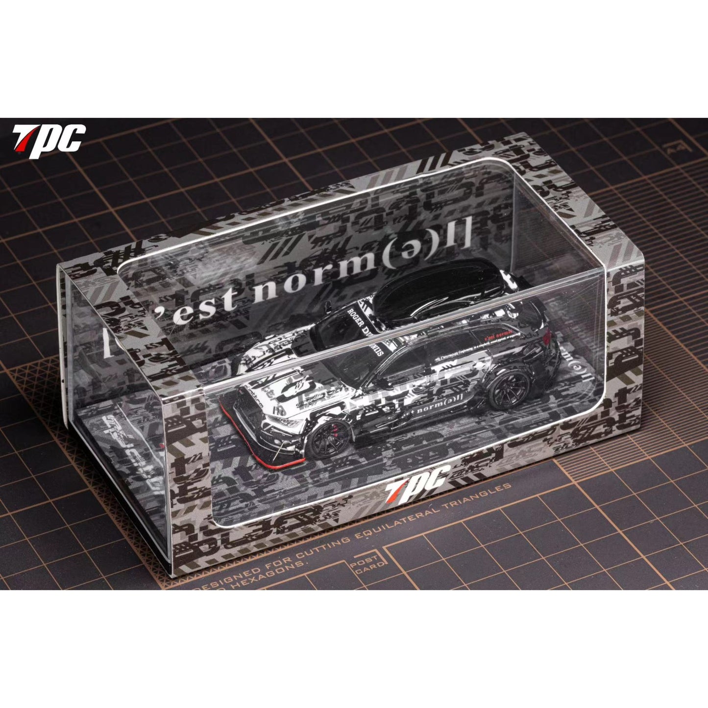 TPC Model - Audi RS6 Camouflage white - TPC64-RS6-CAMW