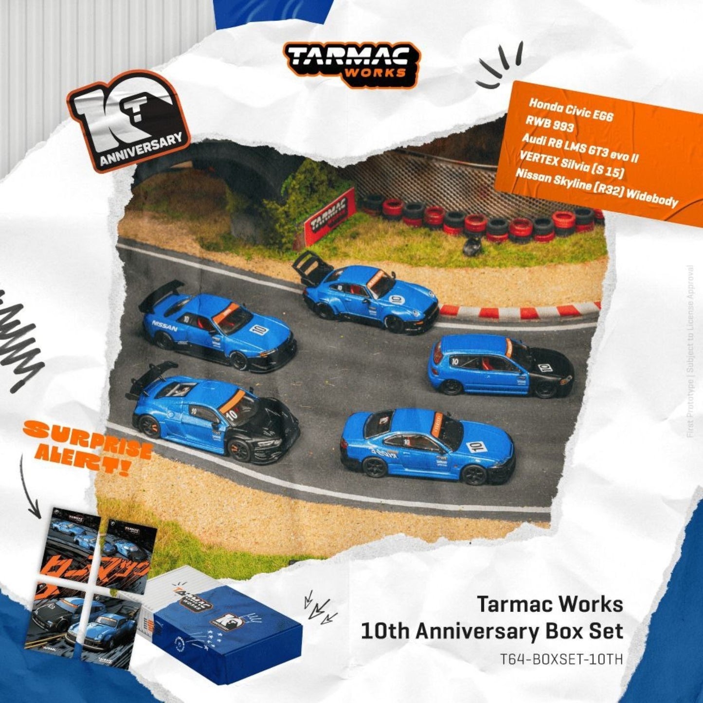 Tarmac Works - Tarmac Works 10th Anniversary Box Set - TT64-BOXSET-10TH~6