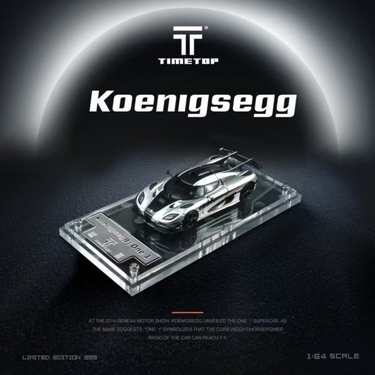 TimeTop - Pre-Order - Koenigsegg One 1 - Boxset - TM644810