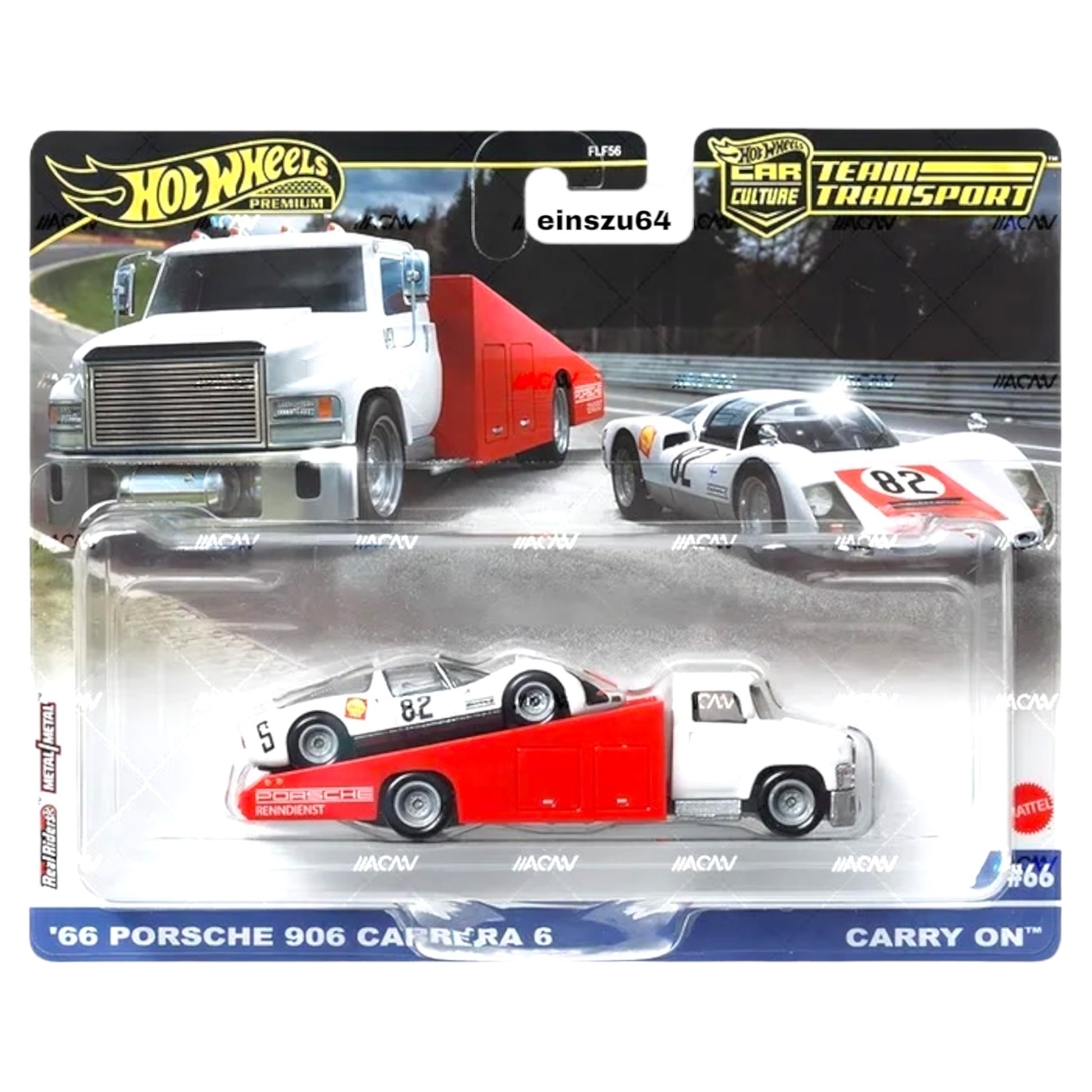 Hot Wheels 2024 - Pre-Order - Team Transport - ´66 Porsche 906 