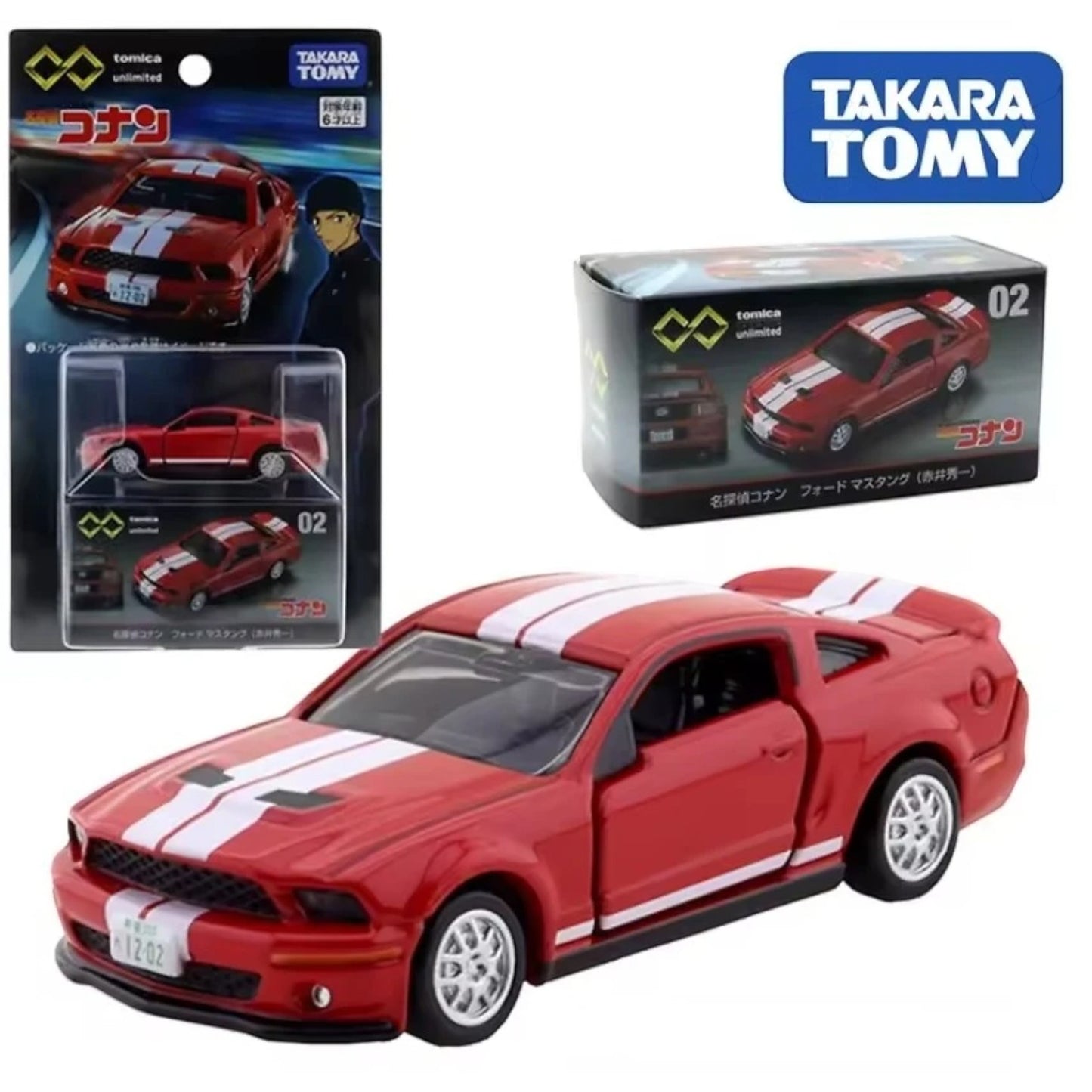 Tomica Premium Unlimited - Ford Mustang GT500 Conan - No. 02 - 1:62