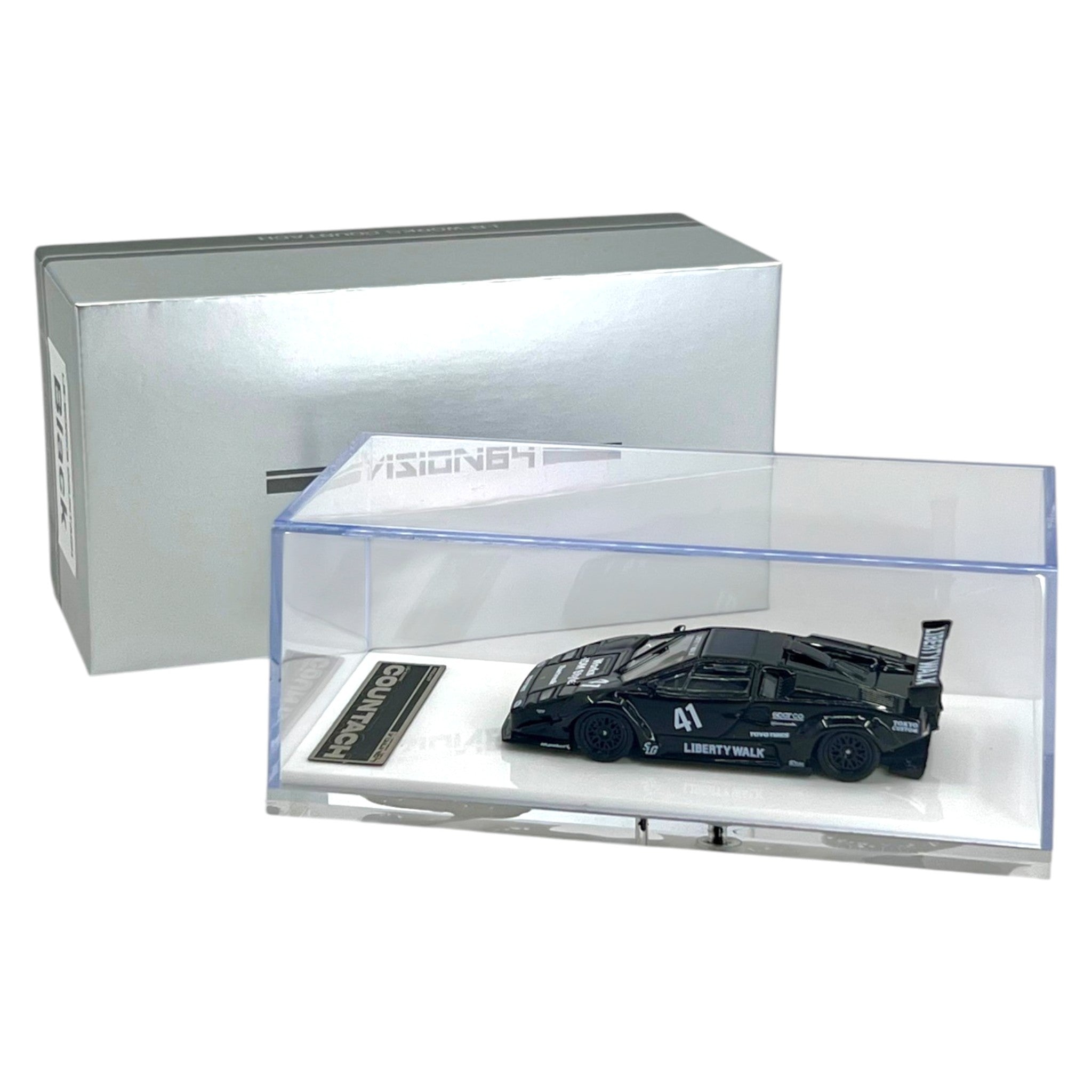 Vision64 - LBWK Countach, black - Luxury Version - VI64-LBC-BLK-L ...