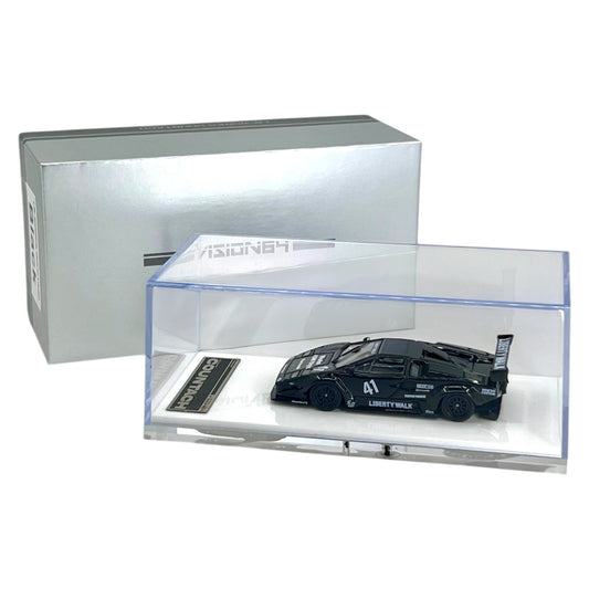 Vision64 - LBWK Countach, black - Luxury Version - VI64-LBC-BLK-L