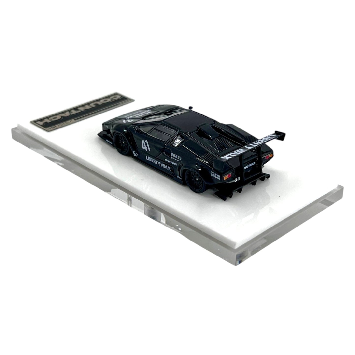Vision64 - LBWK Countach, black - Luxury Version - VI64-LBC-BLK-L