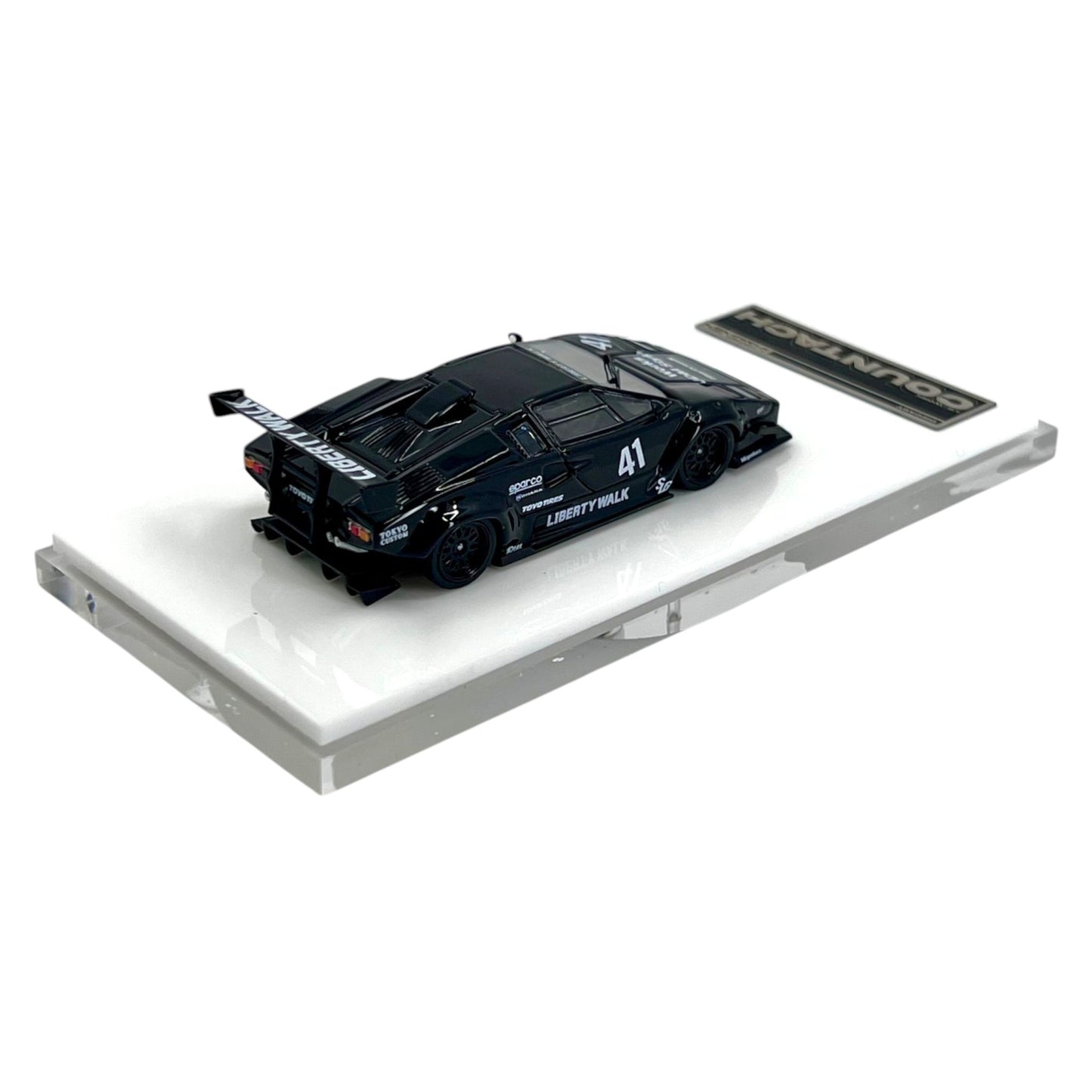 Vision64 - LBWK Countach, black - Luxury Version - VI64-LBC-BLK-L