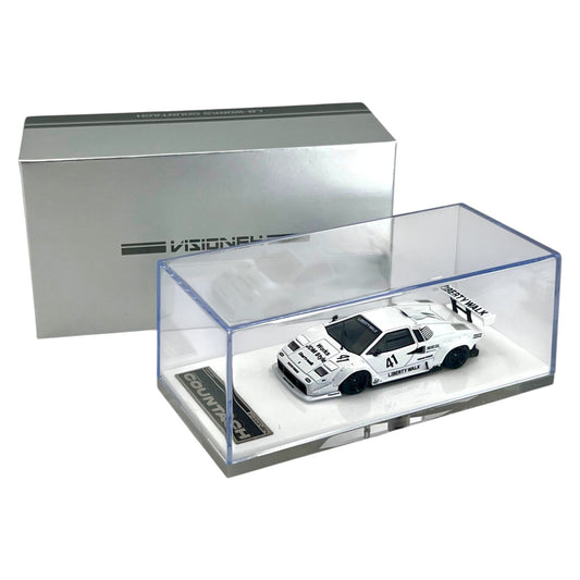 Vision64 - LBWK Countach, white - Luxury Version - VI64-LBC-WHI-L