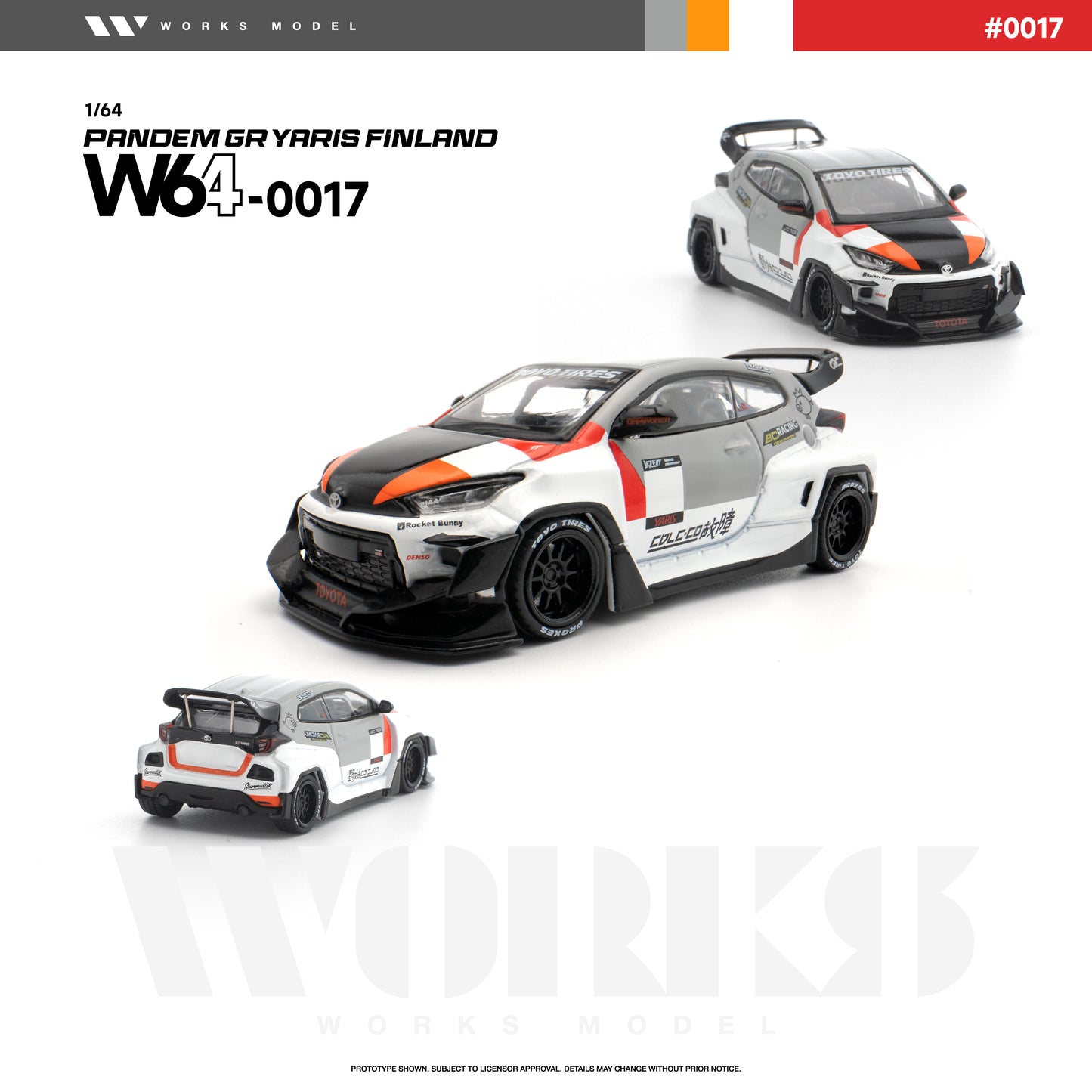 Works - Pre-Order - PANDEM GR YARIS FINLAND - W640017