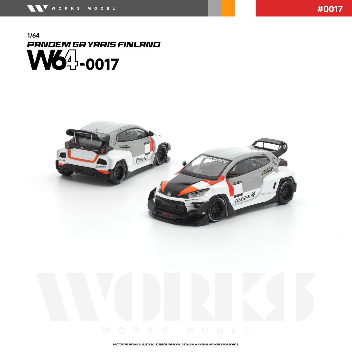 Works - Pre-Order - PANDEM GR YARIS FINLAND - W640017