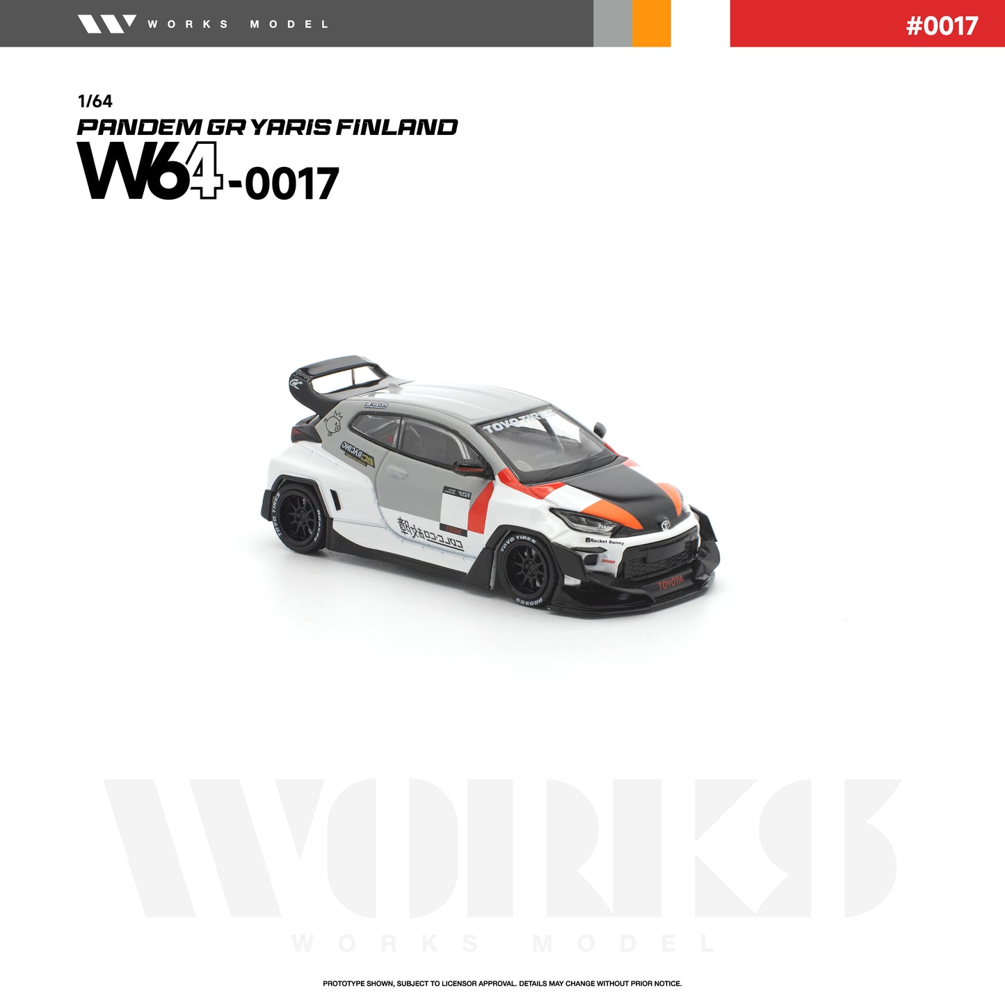 Works - Pre-Order - PANDEM GR YARIS FINLAND - W640017