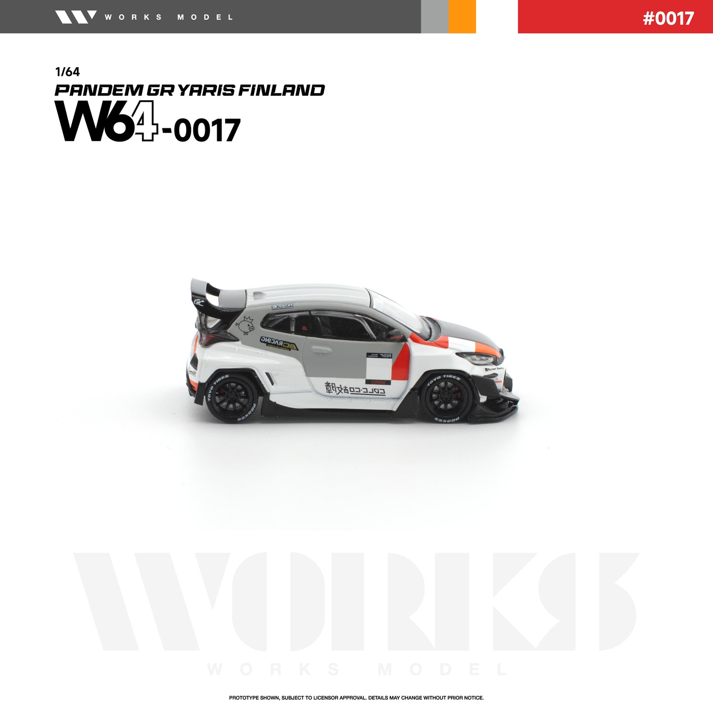 Works - Pre-Order - PANDEM GR YARIS FINLAND - W640017