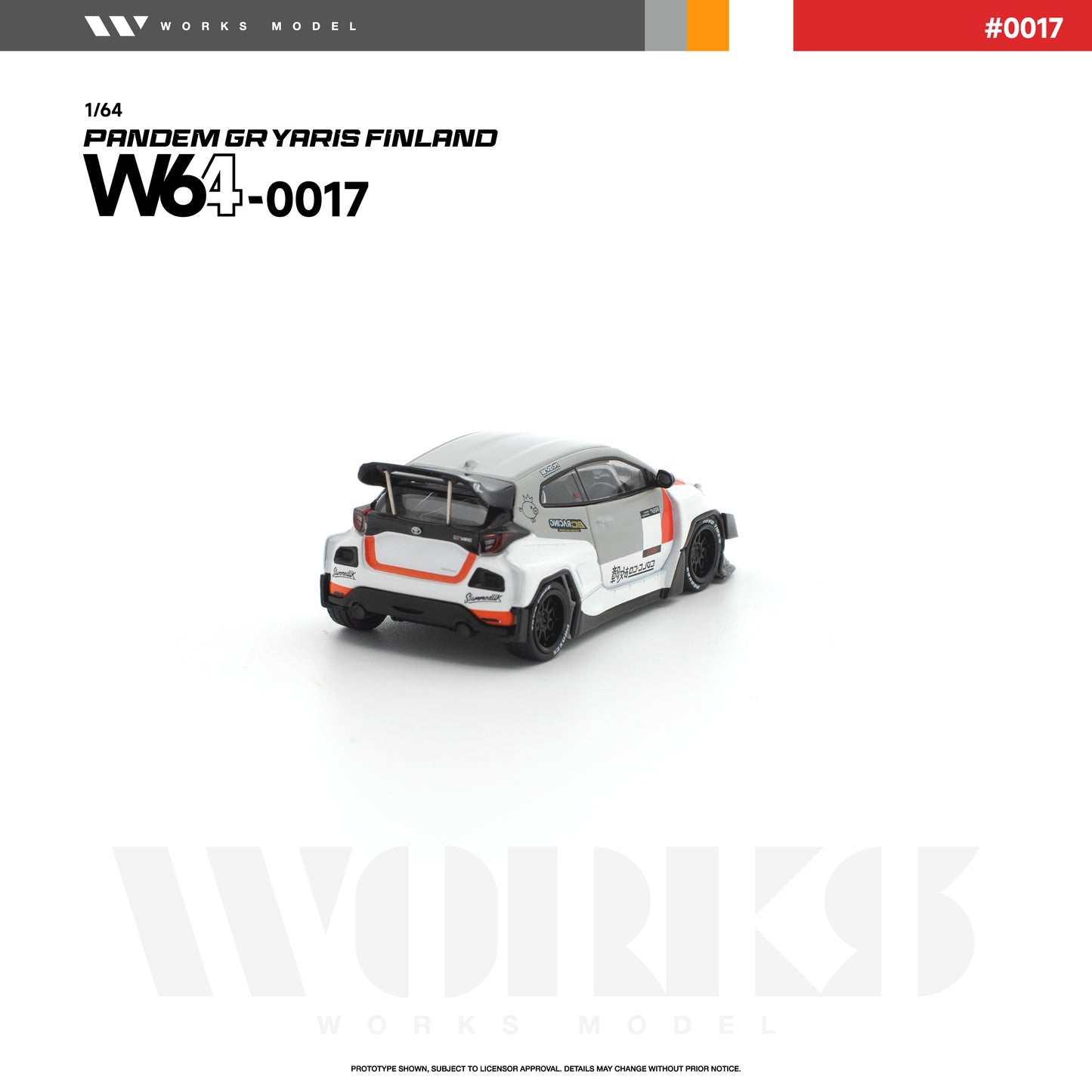 Works - Pre-Order - PANDEM GR YARIS FINLAND - W640017
