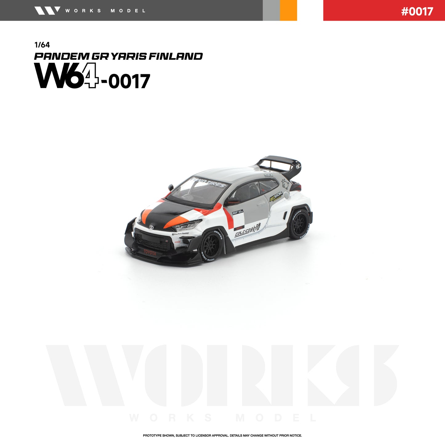 Works - Pre-Order - PANDEM GR YARIS FINLAND - W640017