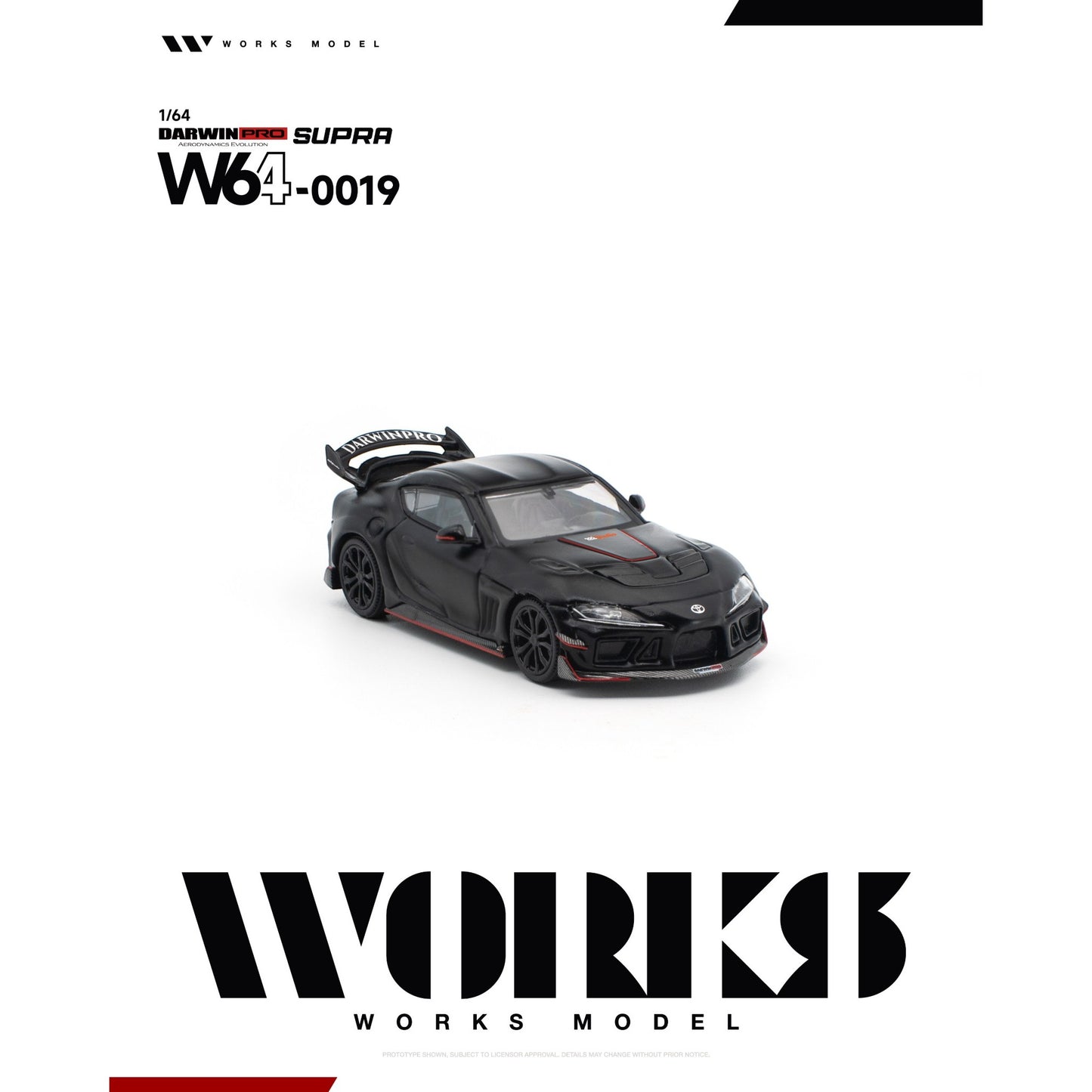 Works - Pre-Order - Darwin Pro Supra, black - W64-0019