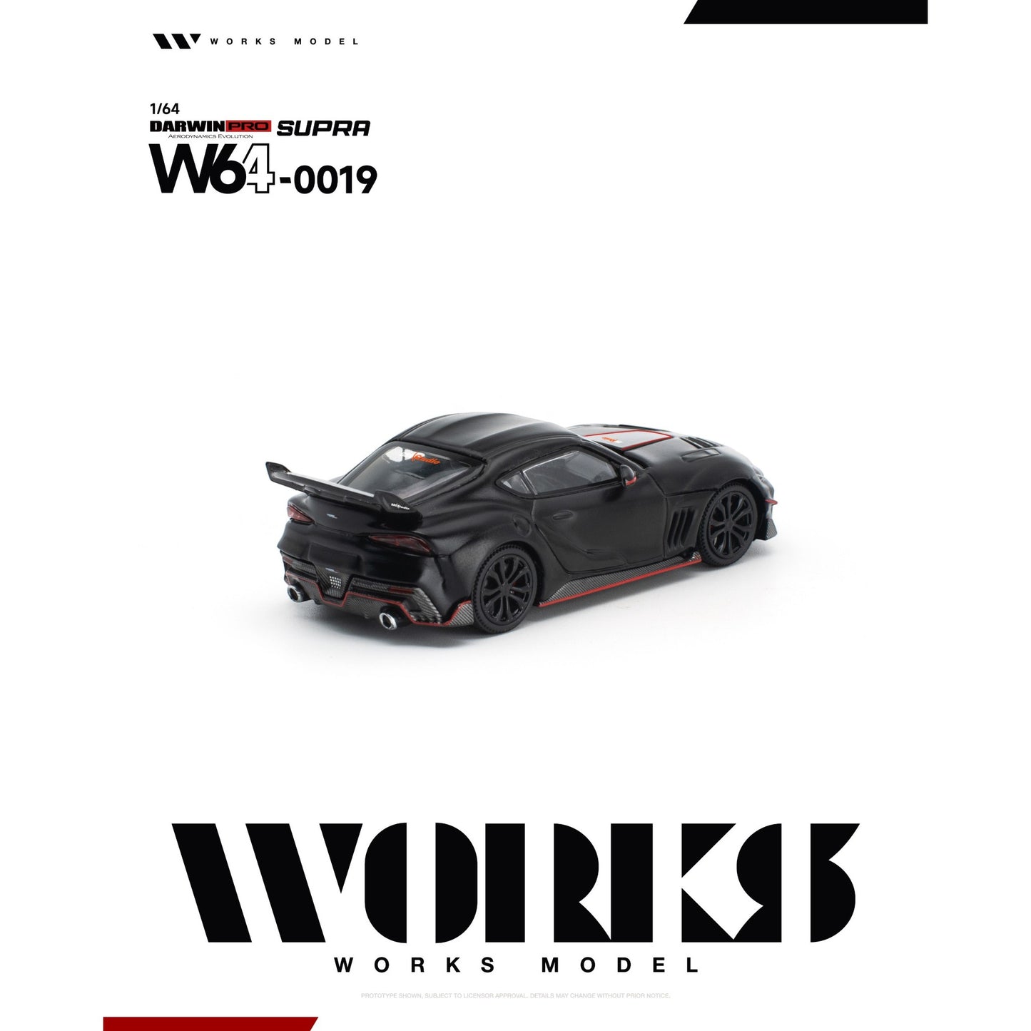 Works - Pre-Order - Darwin Pro Supra, black - W64-0019