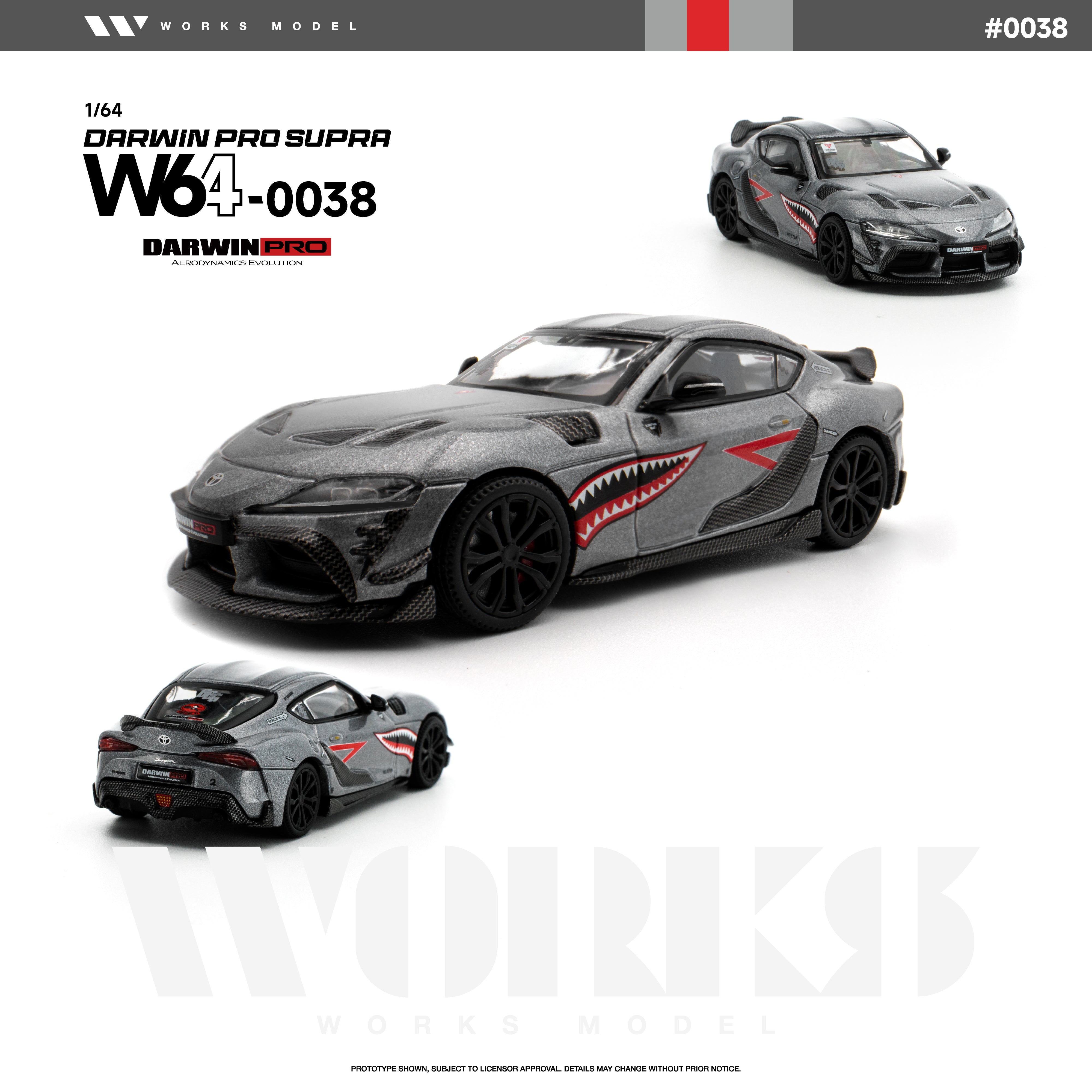 Works - Pre-Order - DARWIN PRO SUPRA CARBON GREY - W640038