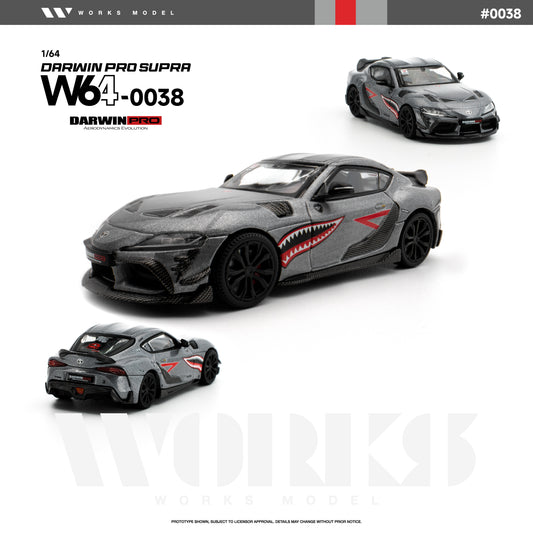 Works - Pre-Order - DARWIN PRO SUPRA CARBON GREY - W640038
