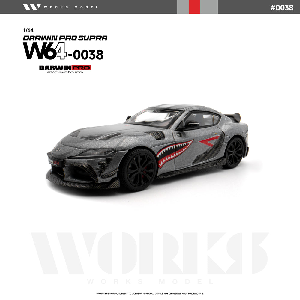 Works - Pre-Order - DARWIN PRO SUPRA CARBON GREY - W640038