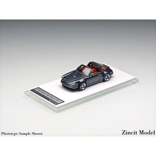 Zincit Model - Pre-Order - Singer 911 964 Targa, Metallic Dark Gray - ZCM64-SINT-DGRY