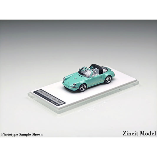 Zincit Model - Pre-Order - Singer 911 964 Targa, Tiffany Blue - ZCM64-SINT-TBLU