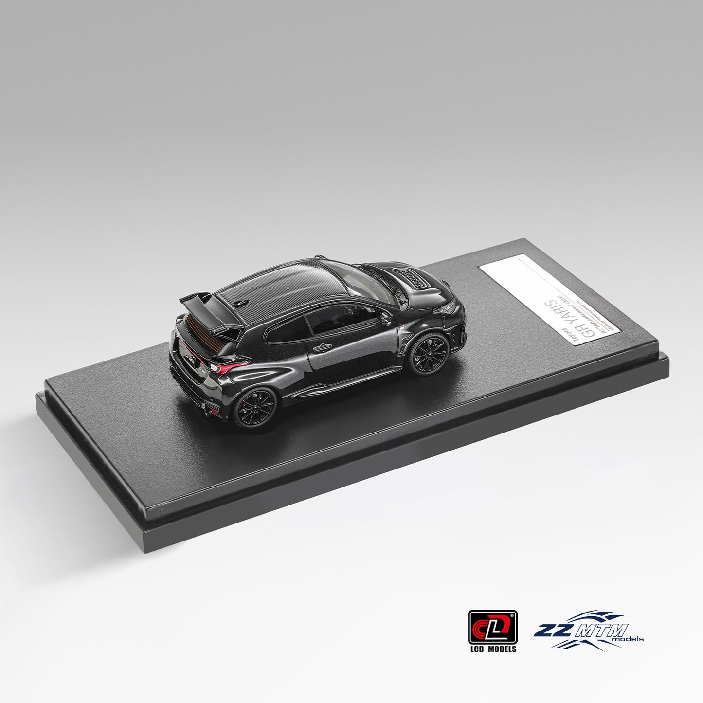 LCD Model - Pre-Order - GR YARIS “Aero performance package” 2025, Black - ZZ64001D02-BL