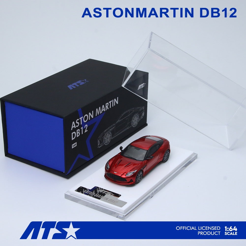 ATS Models - Pre-Order - Aston Martin DB12 - Supernova Red - ATS881304