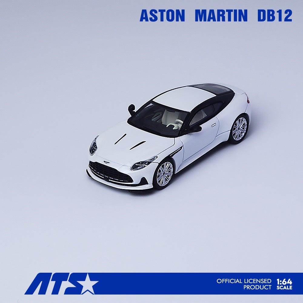 Pre-Order bis 06.03.2026 - ATS Model - Aston Martin DB12 - Pearl White - ATS881301