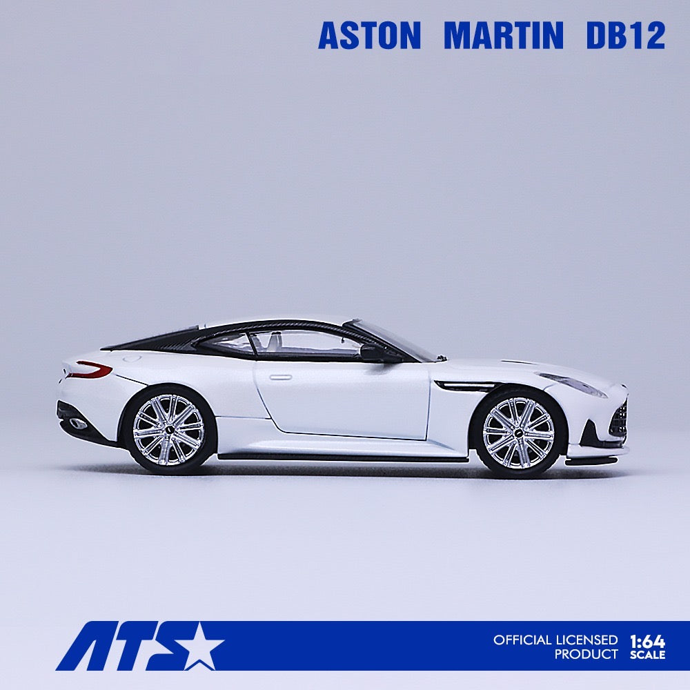 Pre-Order bis 06.03.2026 - ATS Model - Aston Martin DB12 - Pearl White - ATS881301