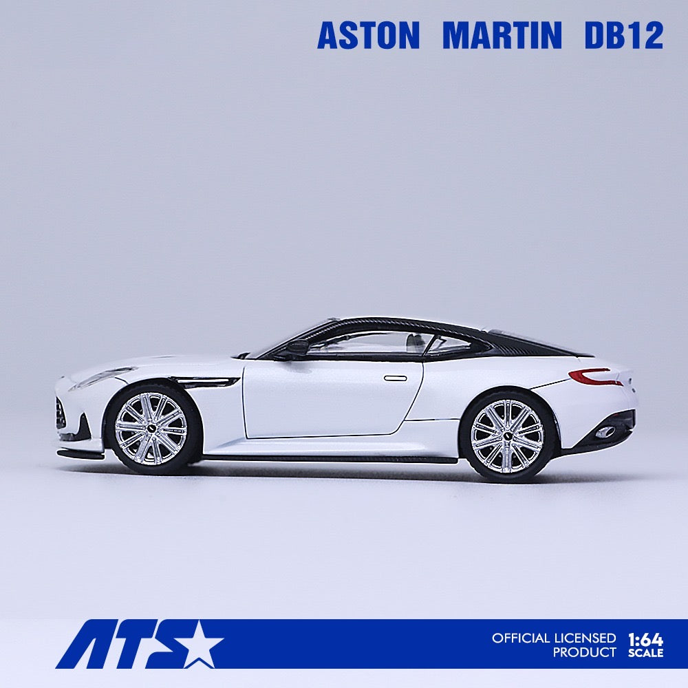 Pre-Order bis 06.03.2026 - ATS Model - Aston Martin DB12 - Pearl White - ATS881301