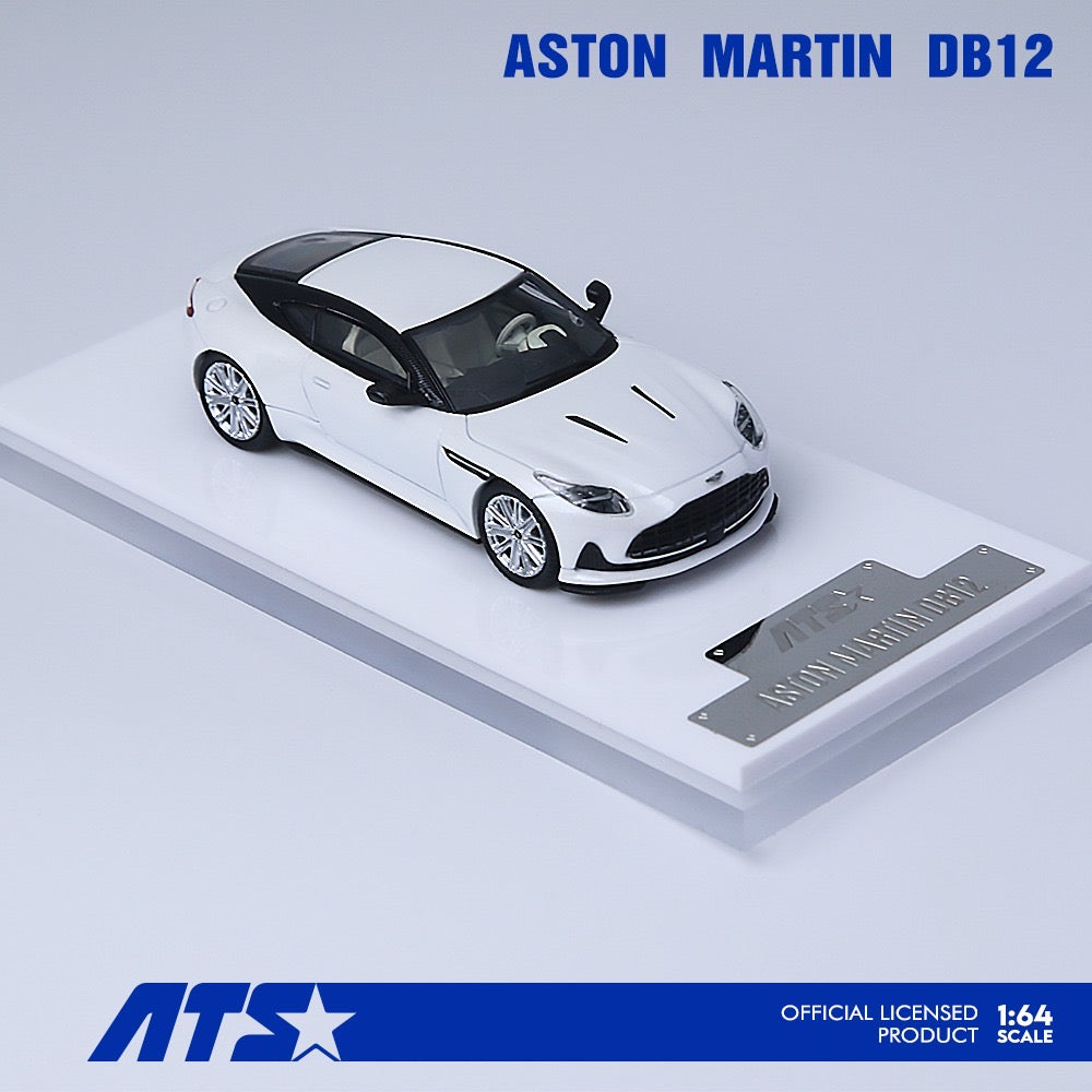 Pre-Order bis 06.03.2026 - ATS Model - Aston Martin DB12 - Pearl White - ATS881301