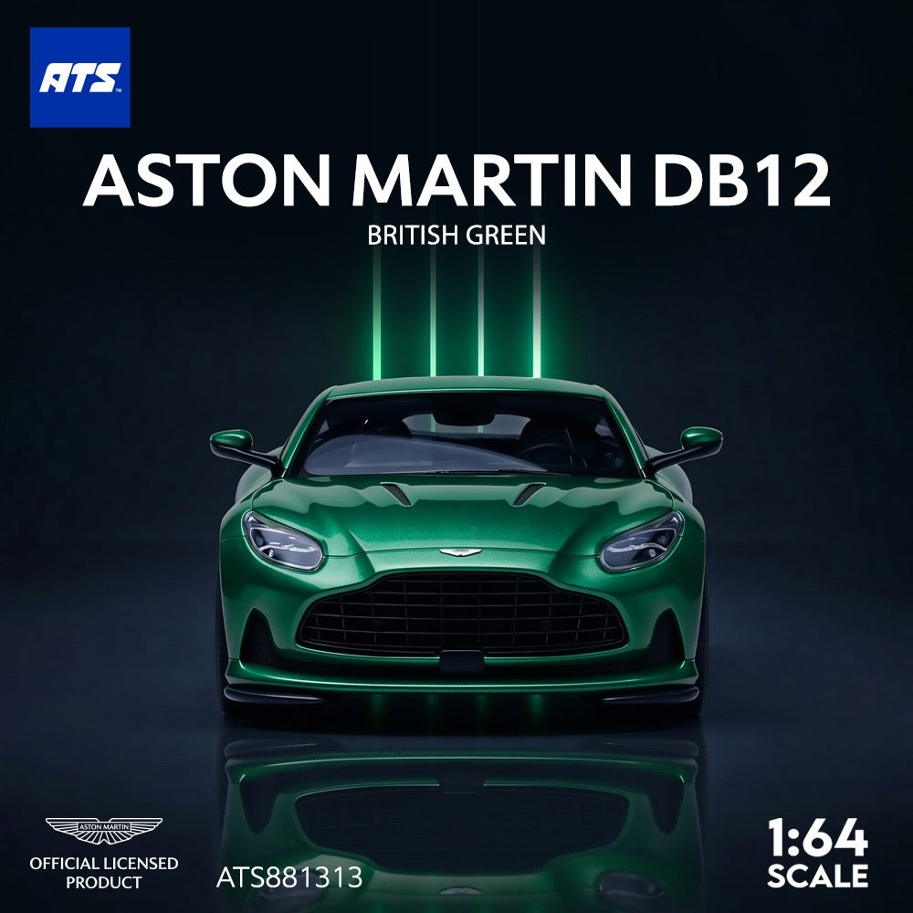 ATS Models - Pre-Order - Aston Martin DB12, British Green - ATS881313
