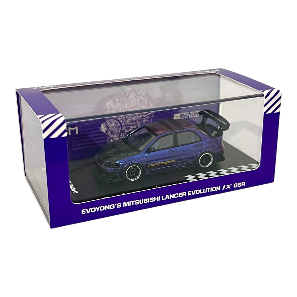 iHCM64 - Misubishi Lancer GSR Evolution EVO IX, magic pruple - iHCM64-EVOIV-PUR