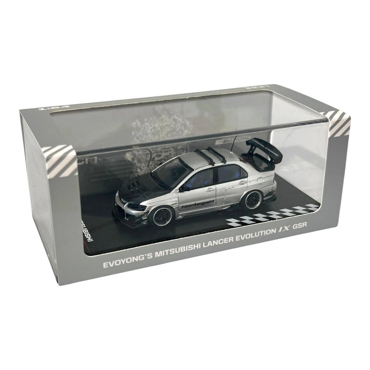 iHCM64 - Misubishi Lancer GSR Evolution EVO IX, silver - iHCM64-EVOIV-SIL