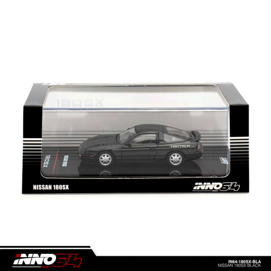 INNO64 - Pre-Order - NISSAN 180SX Black - IN64-L180SX-BLA - 1:64