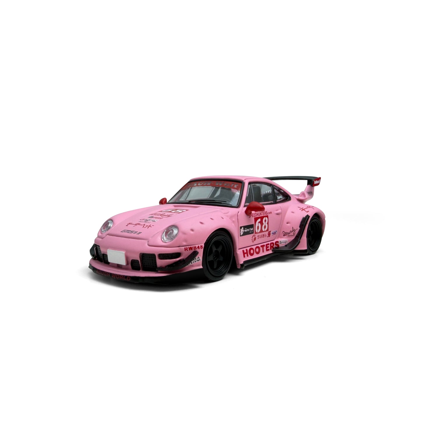 ModelModel - Pre-Order - RWB 993 Hooters Matte Pink 68 - MM64-RWB993-013