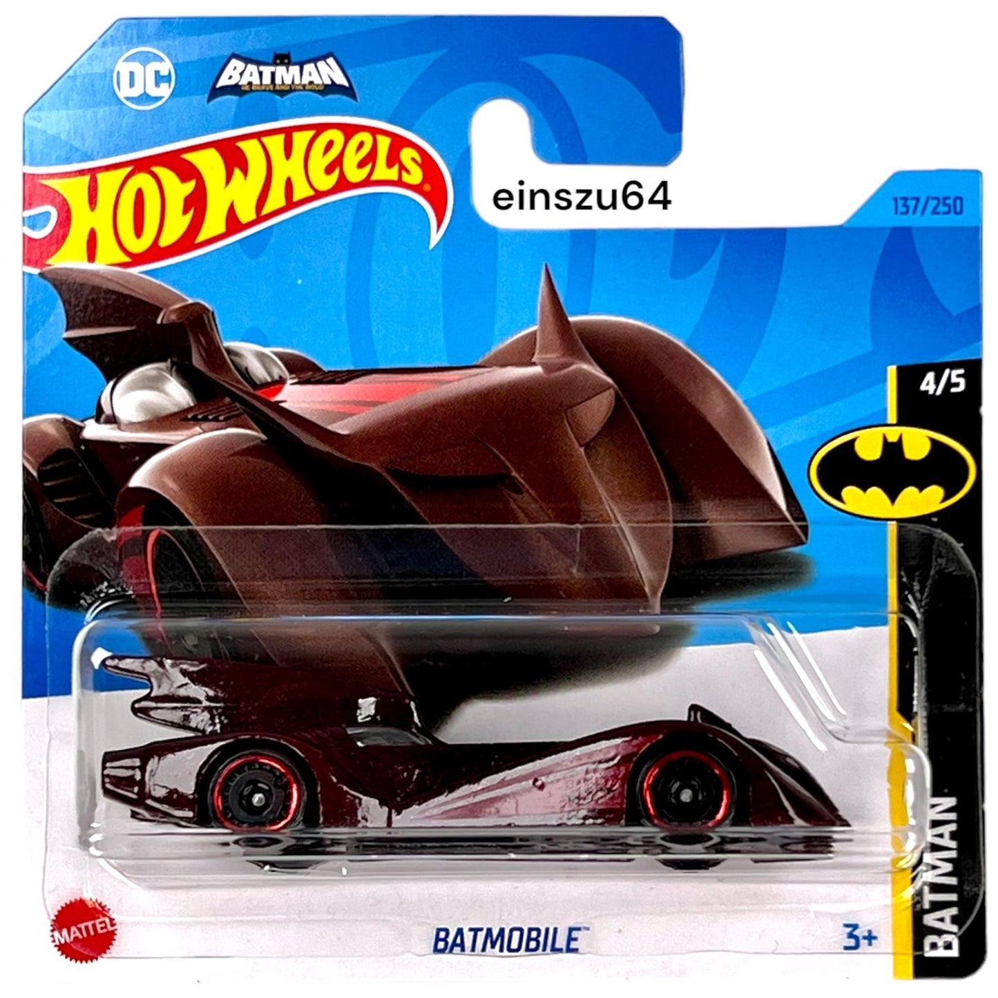 Hot Wheels 2023 - Batmobile - Batman 4/5 - HKG98 - 137/250 - 1:64