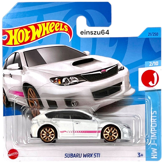 Hot Wheels 2023 - Subaru WRX STI - J-Imports 2/10 - HKK62 - 21/250 - 1:64